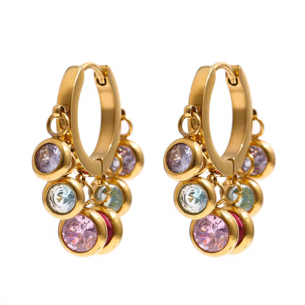 Ruby Gem Earrings