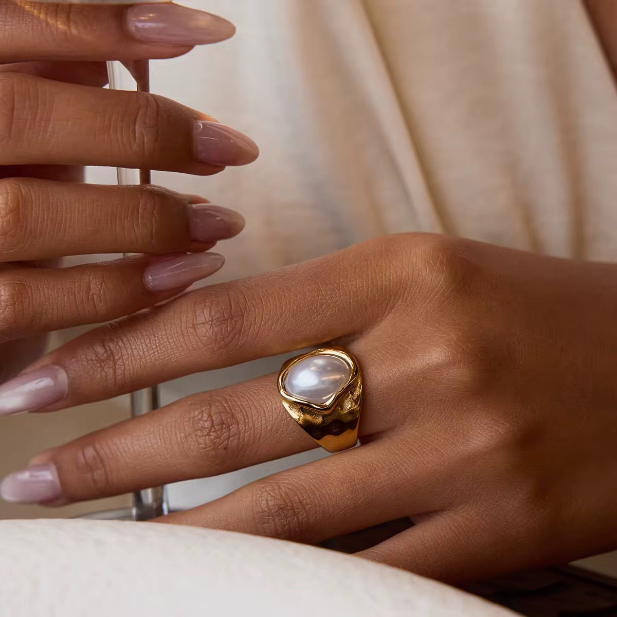 Sora Pearl Ring
