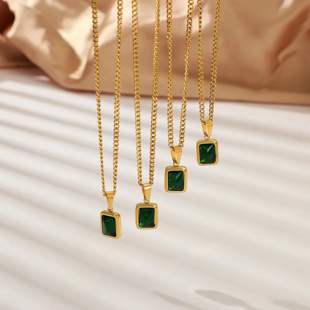 Eva Emerald Necklace | Women