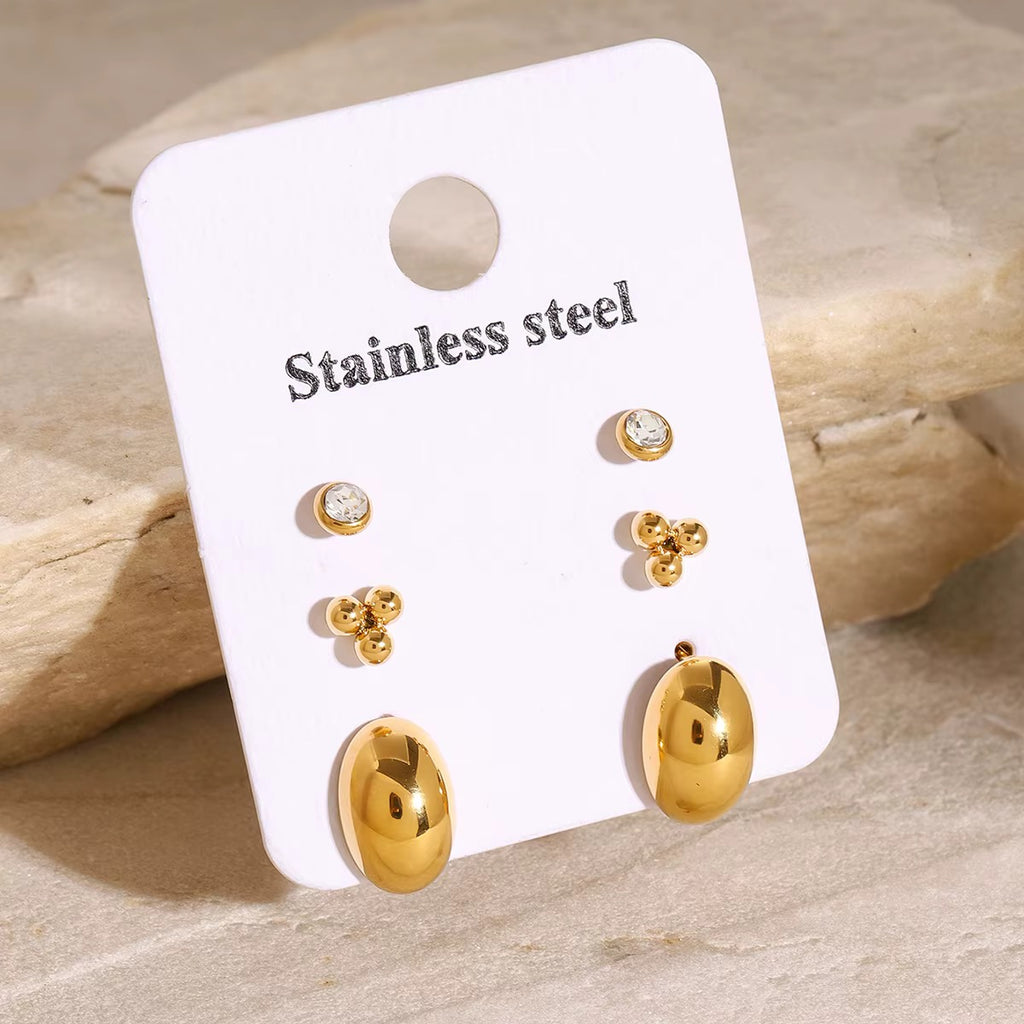 Carys 3 Set Studs