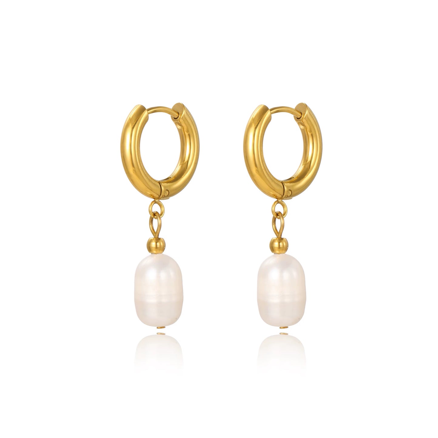 Perla Hoop Earrings