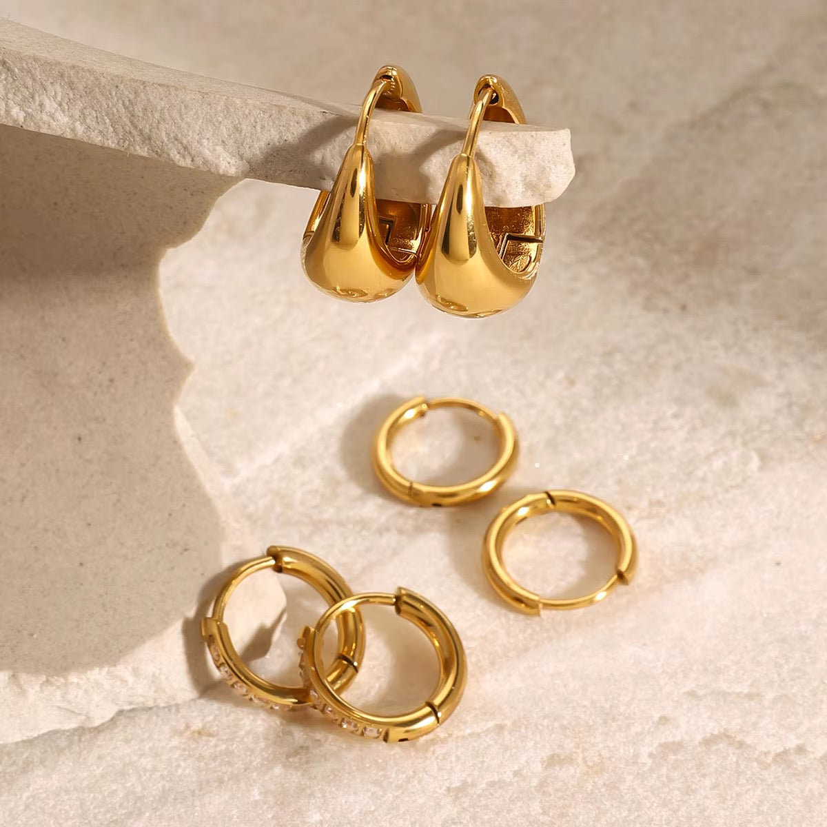 Pia 3 Set Hoops