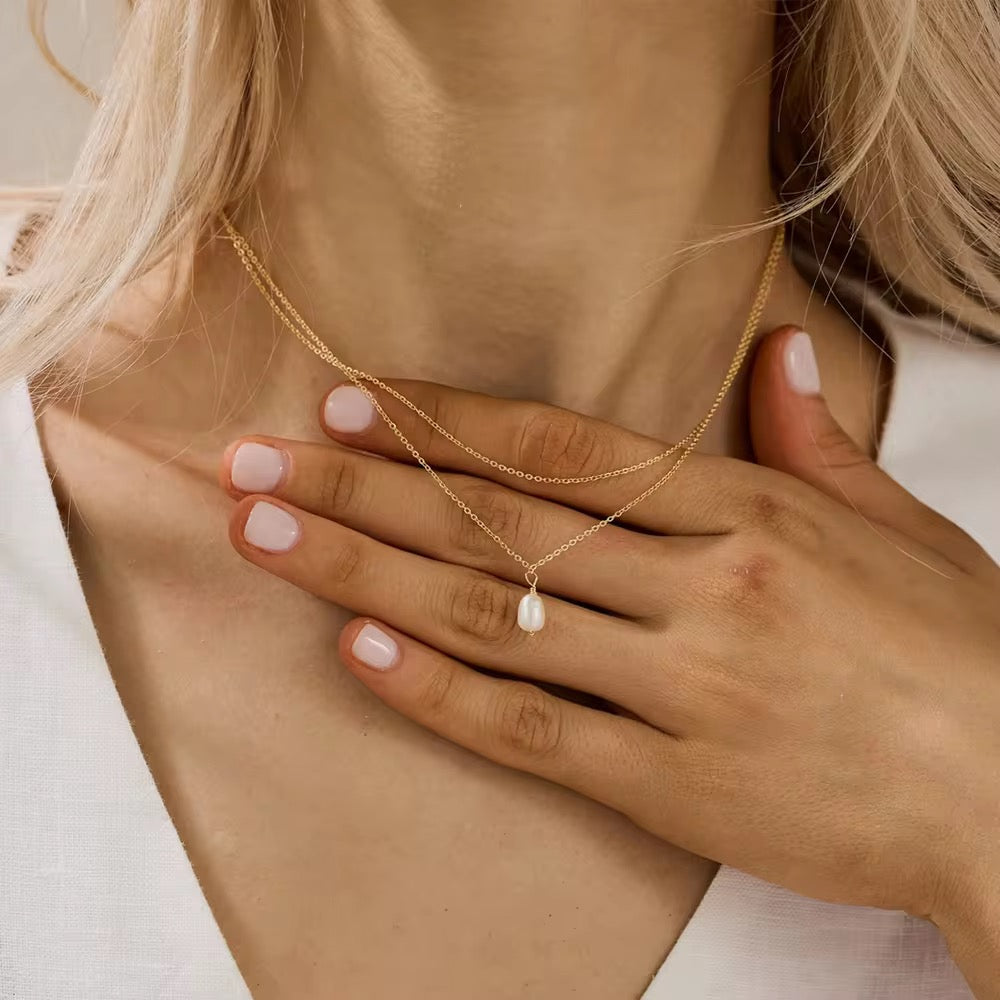 Blanca Double Necklace