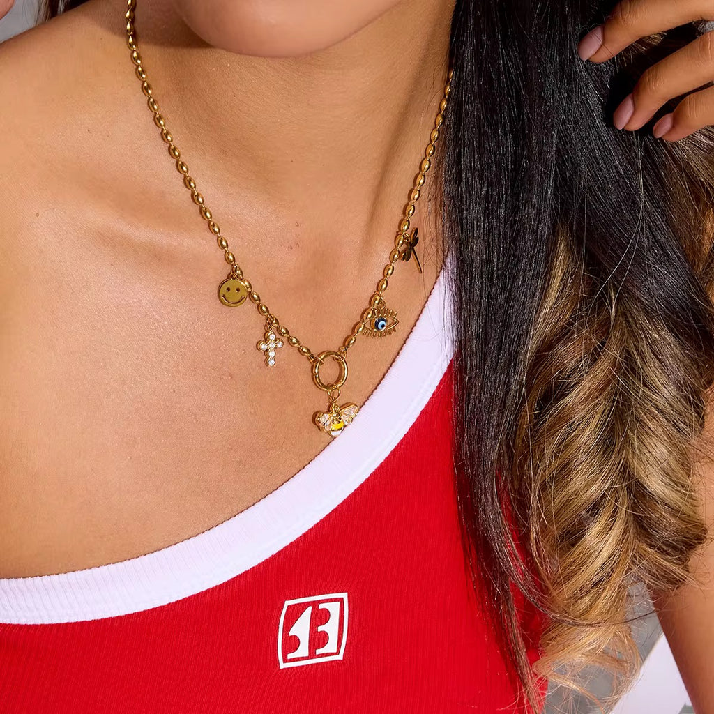 Mariposa Charm Necklace