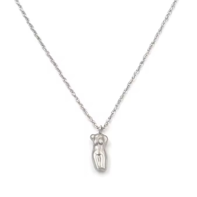 Obaasimaa Necklace | Silver