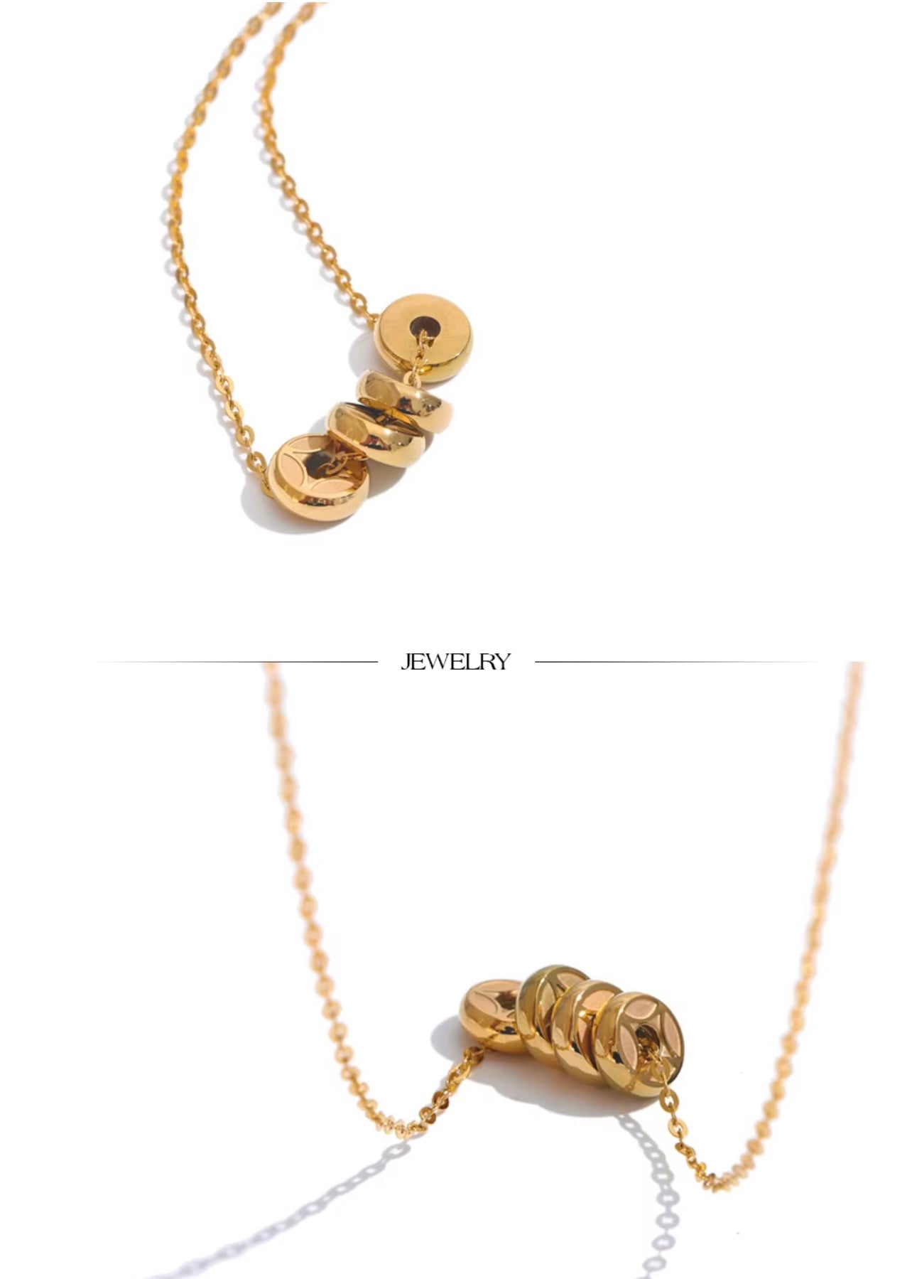 Symphony Necklace | 18K Gold Plated