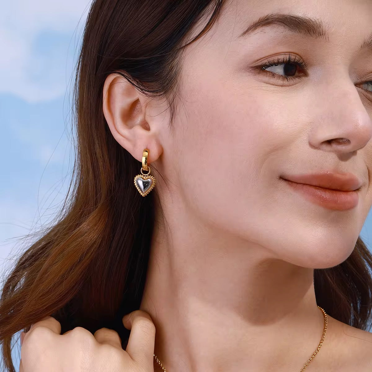 Nila 2Tone Earrings