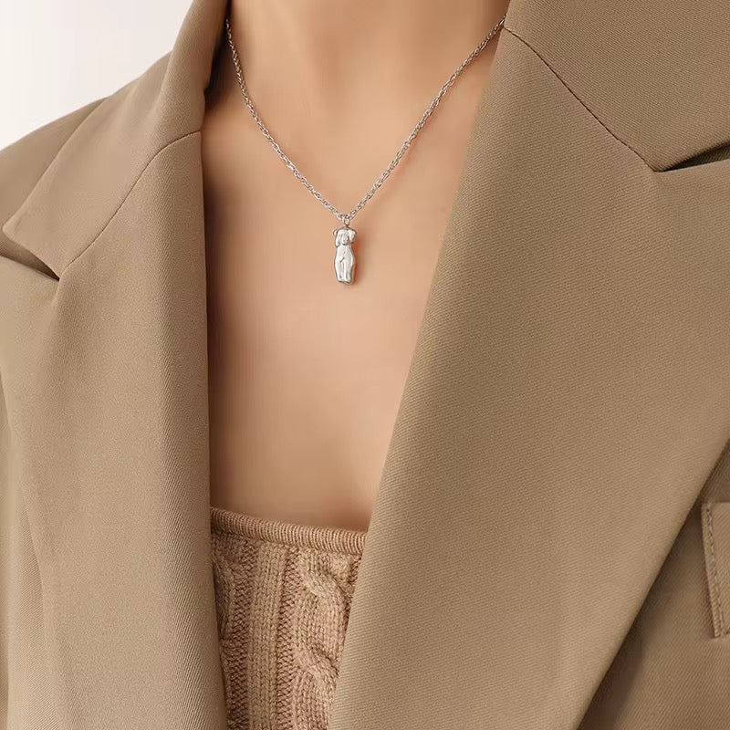 Obaasimaa Necklace | Silver