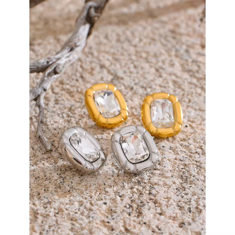 Kasih Silver Earrings