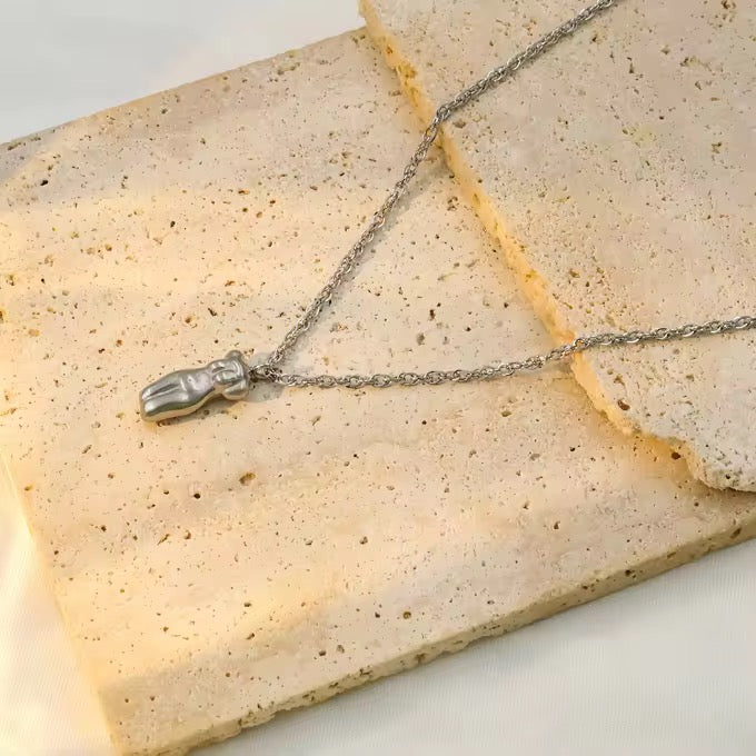 Obaasimaa Necklace | Silver