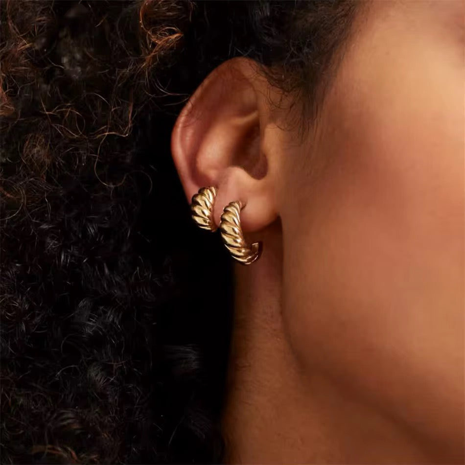 Taia Gold Studs