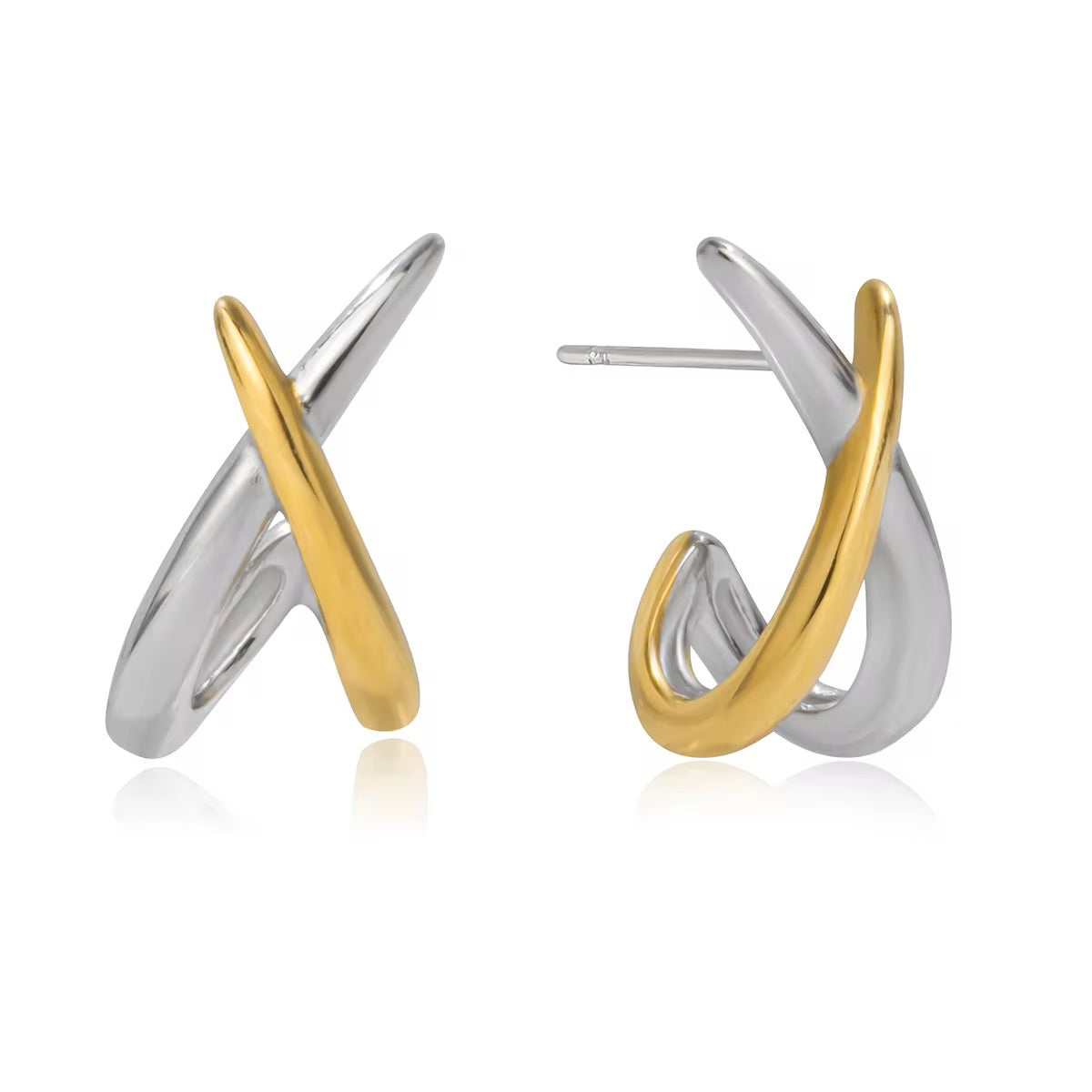 Calla 2Tone Earrings