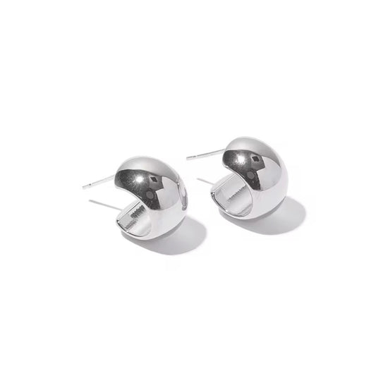 Mae Silver Earrings