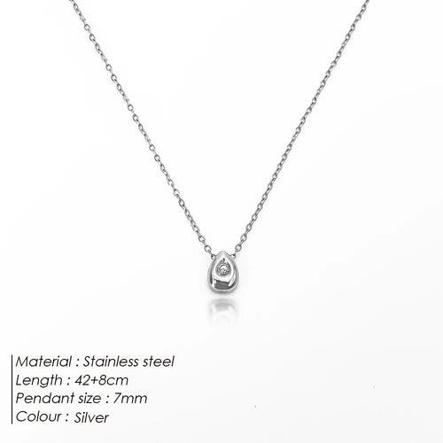 Aidah Silver Necklace