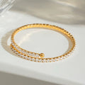 Rema Tennis Bangle | Gold