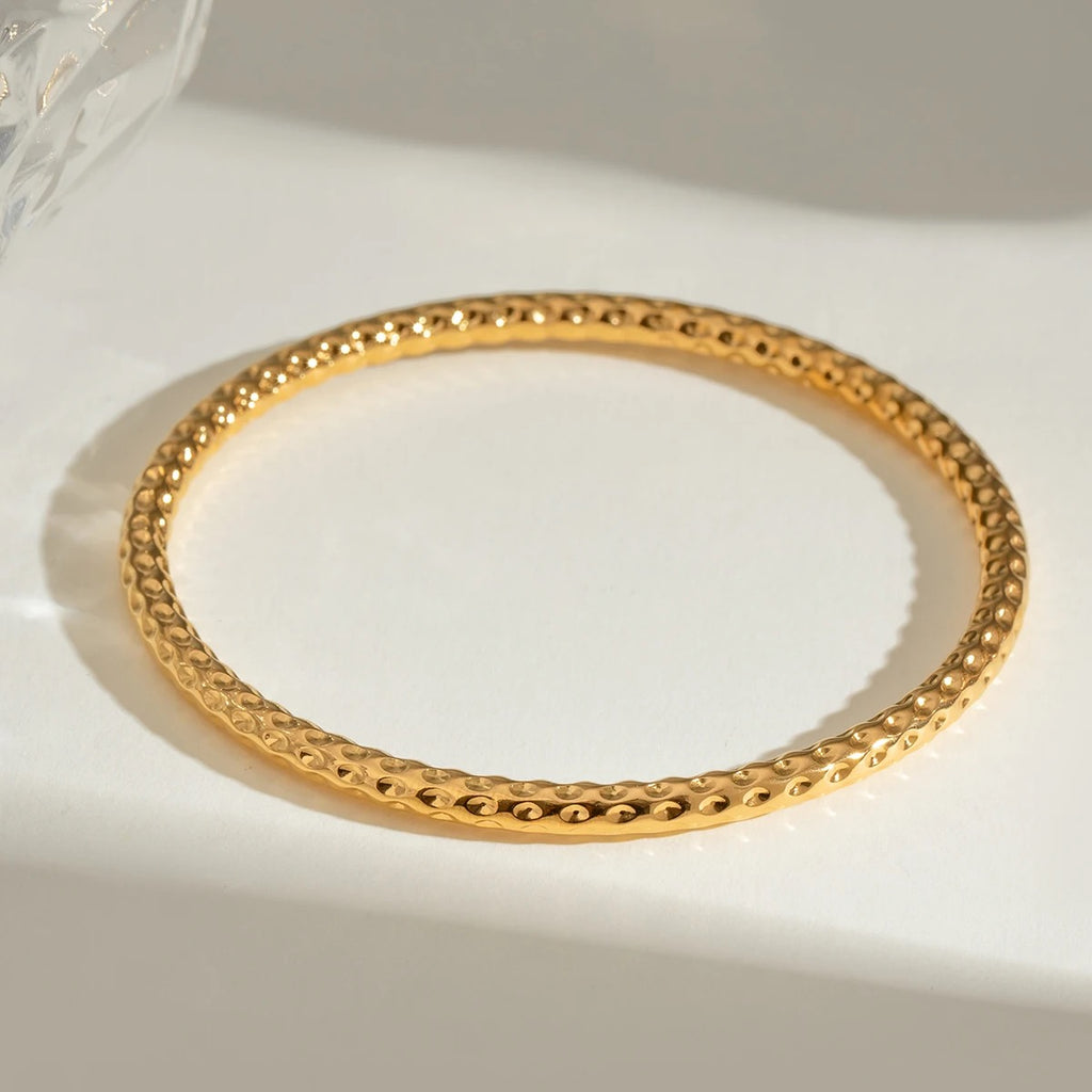 Mila Bangle | 18K Gold Plated