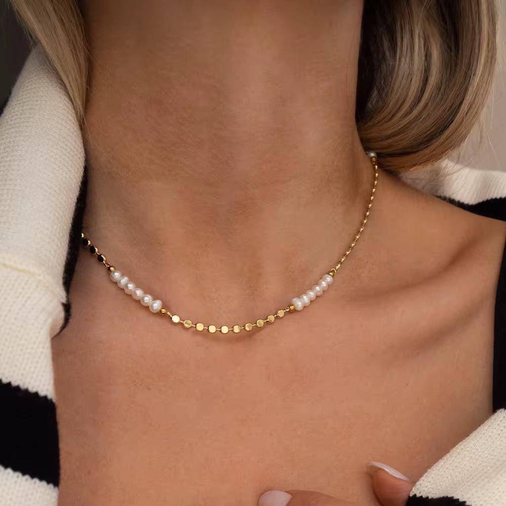 Azalea Pearl Necklace