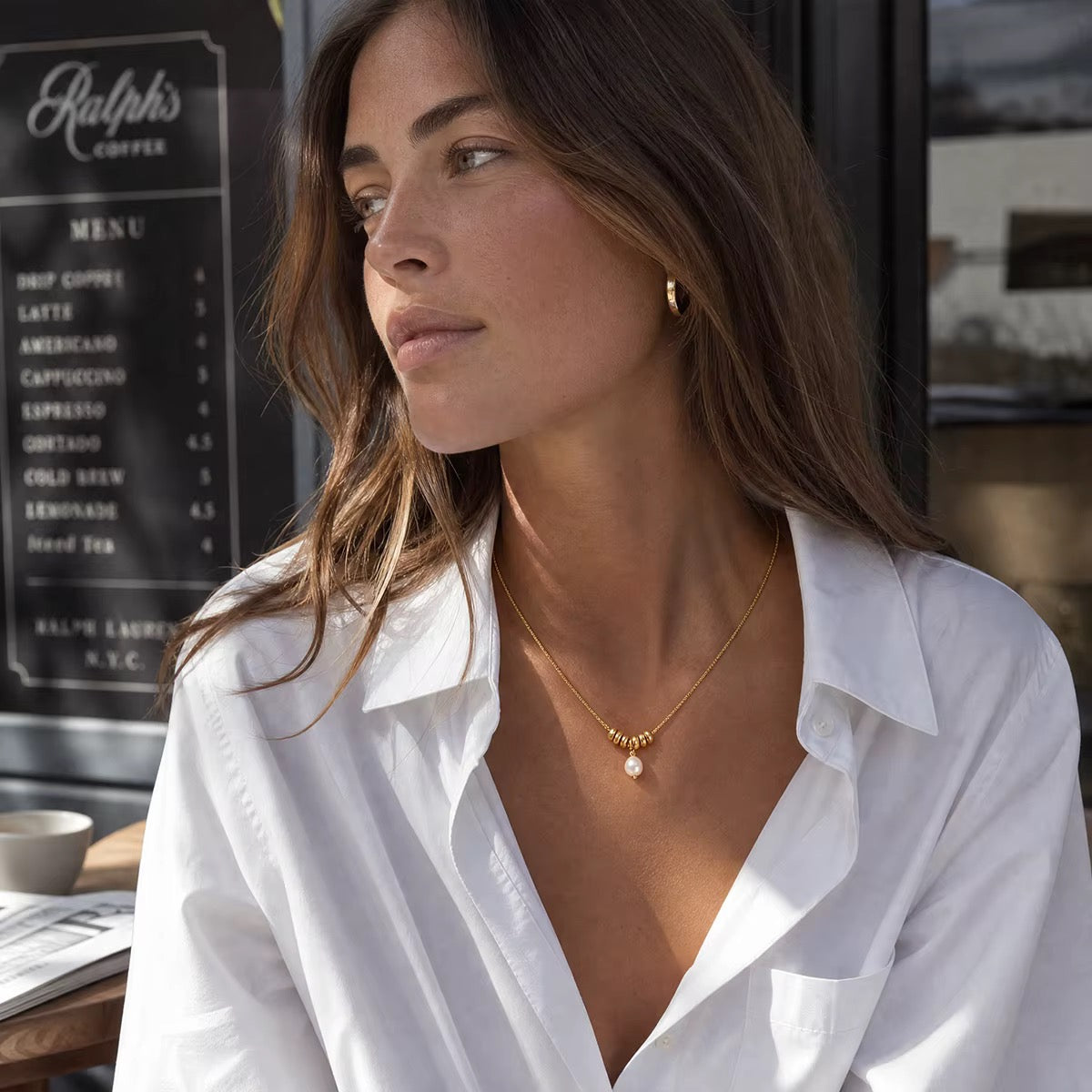 Asta Pearl Necklace