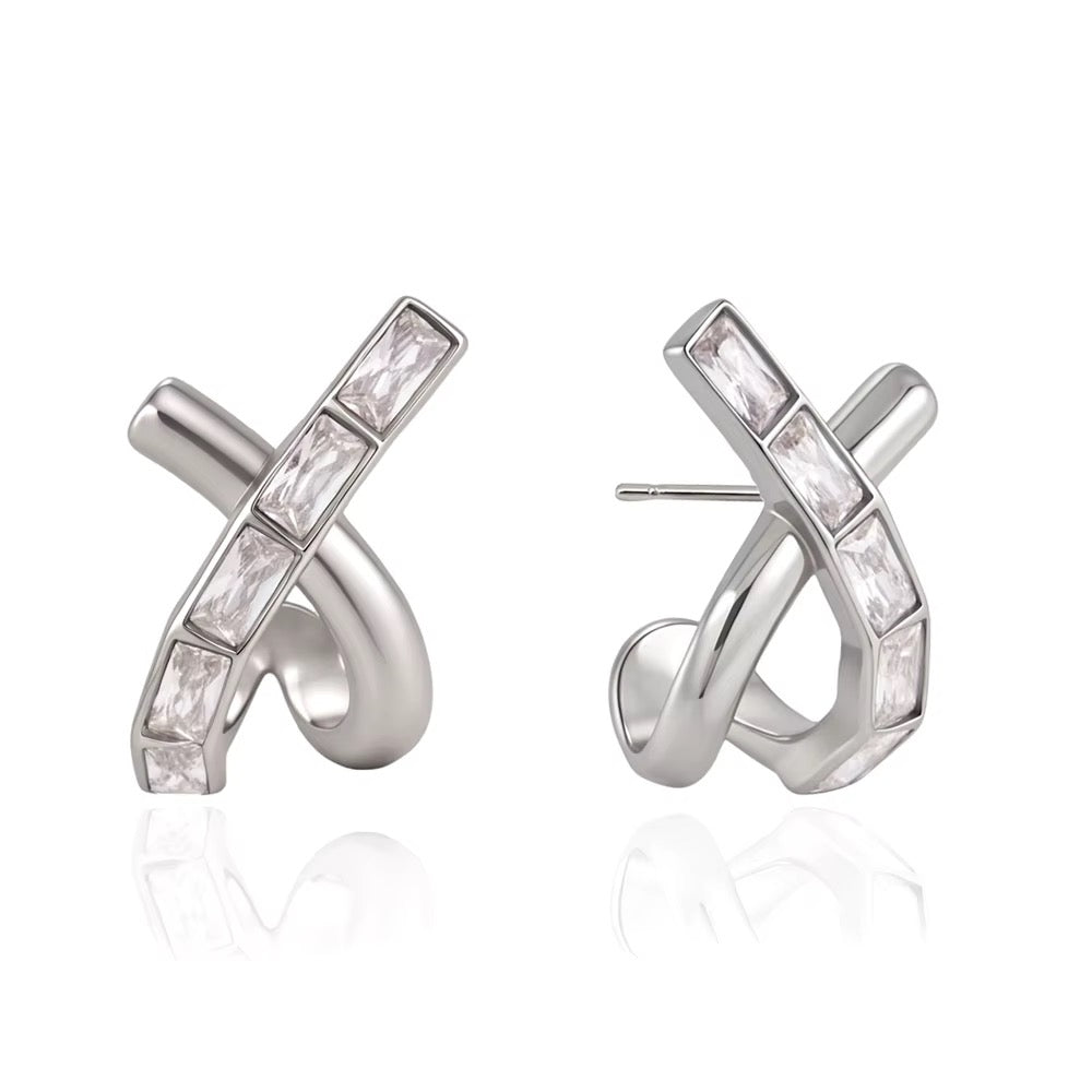 Eira Earrings | Silver