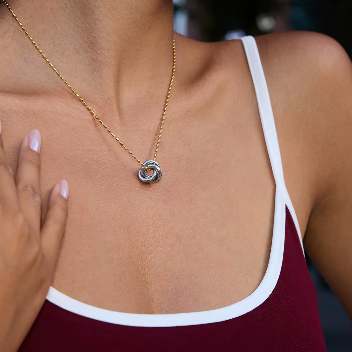Honey 2Tone Necklace