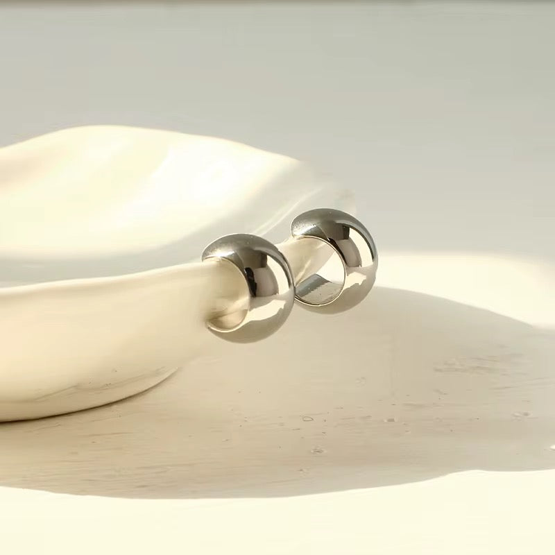 Mae Silver Earrings