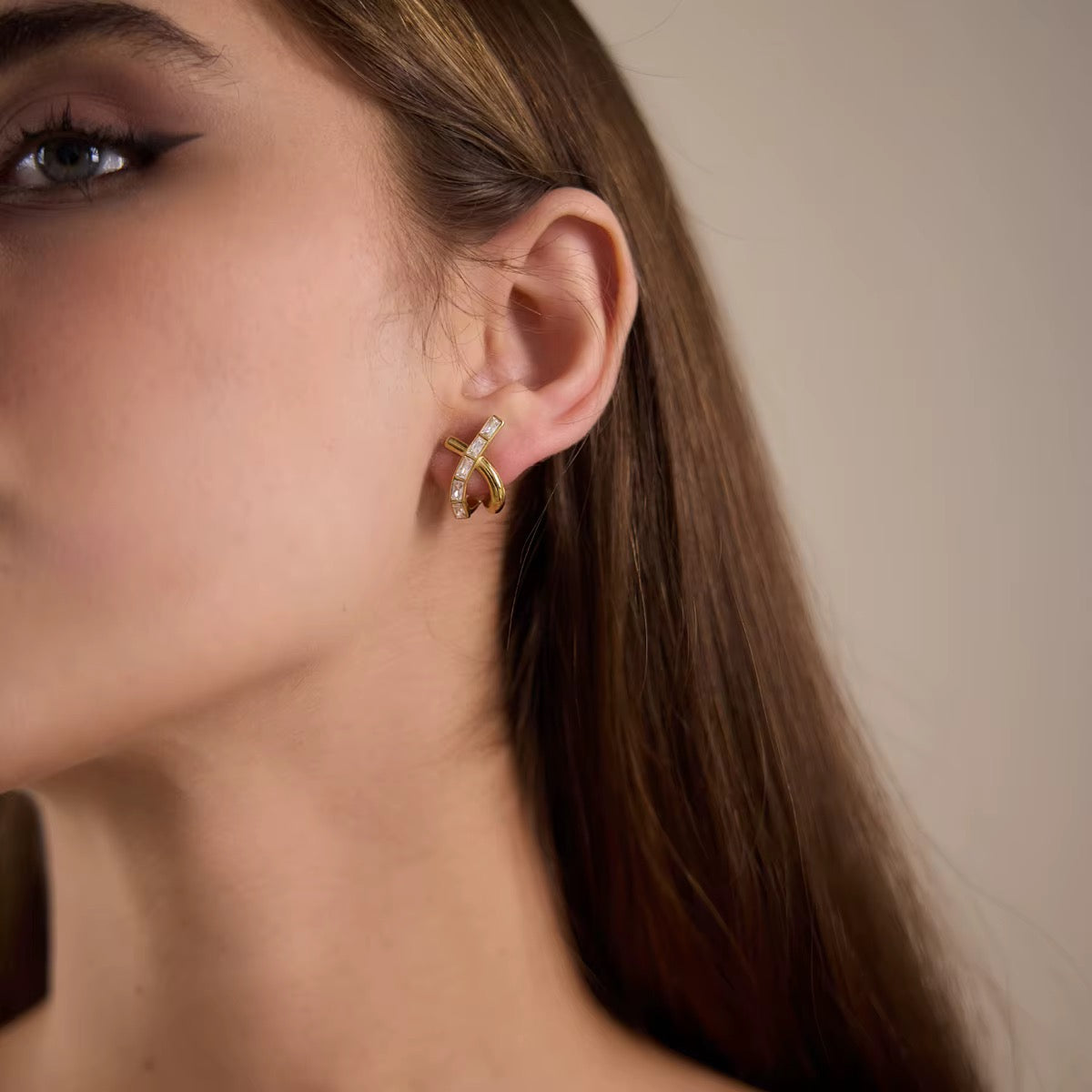 Eira Earrings | Gold
