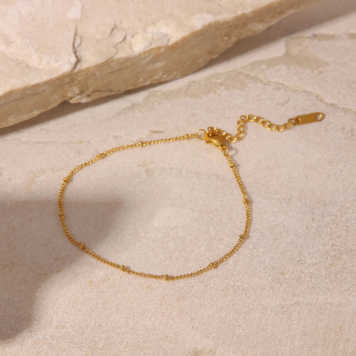 Minimalistic Ball Anklet