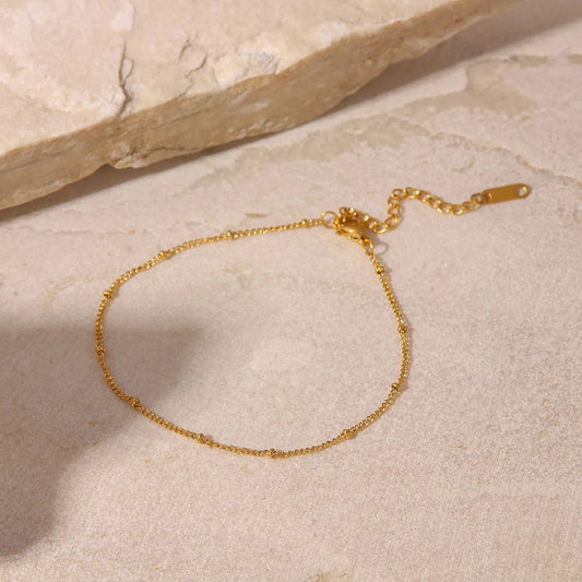 Minimalistic Ball Anklet