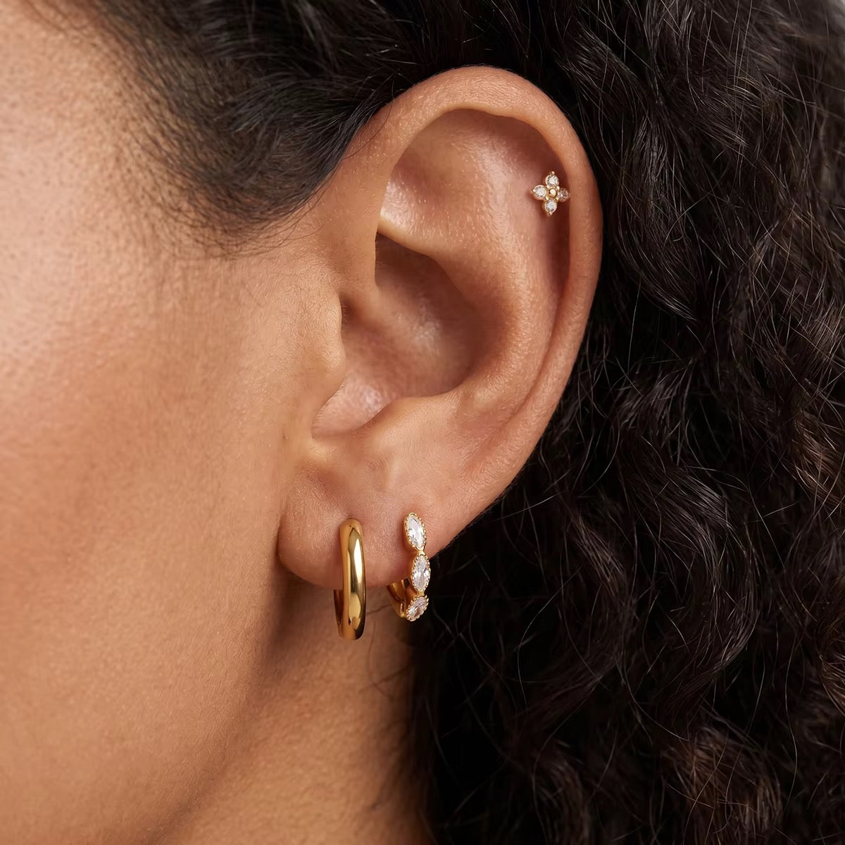 Raya 3 Set Earrings