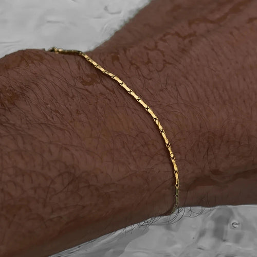 Aadil Gold Bracelet | Unisex