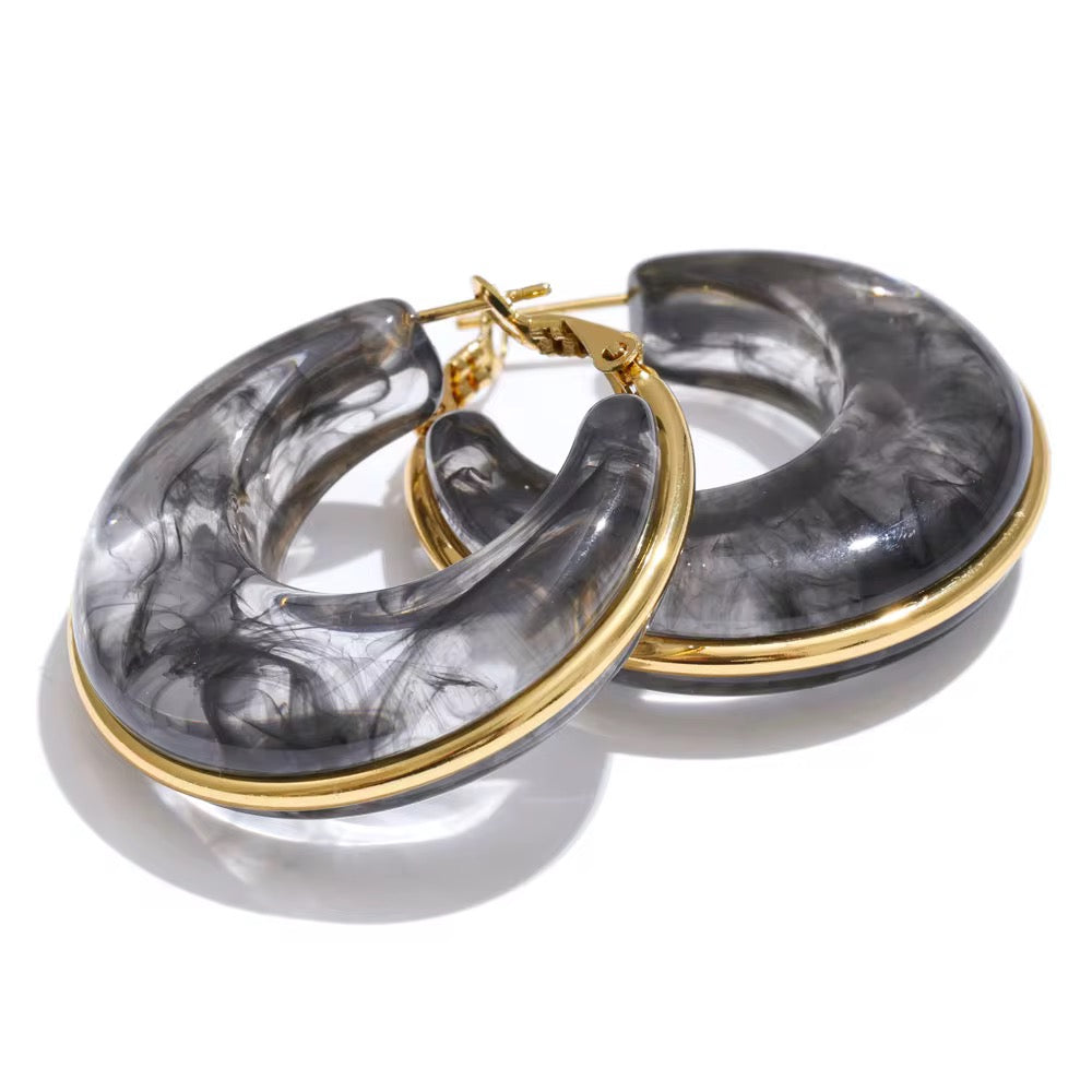Cristal Hoops