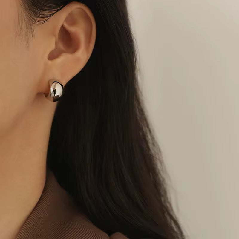 Mae Silver Earrings