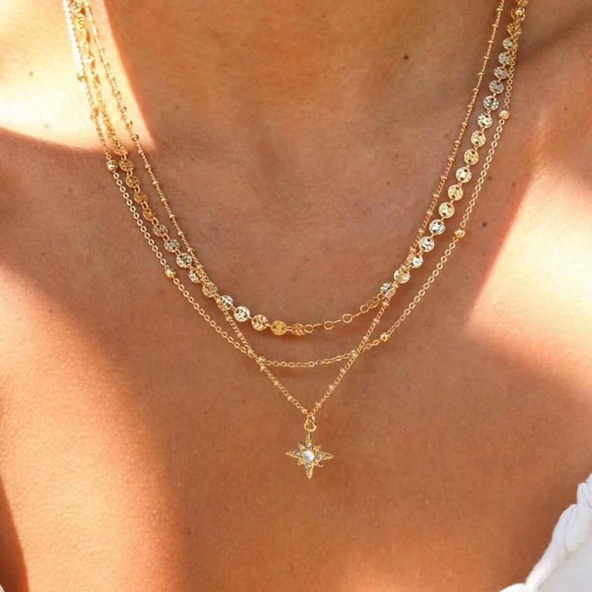 Emiko 3Layered Necklace