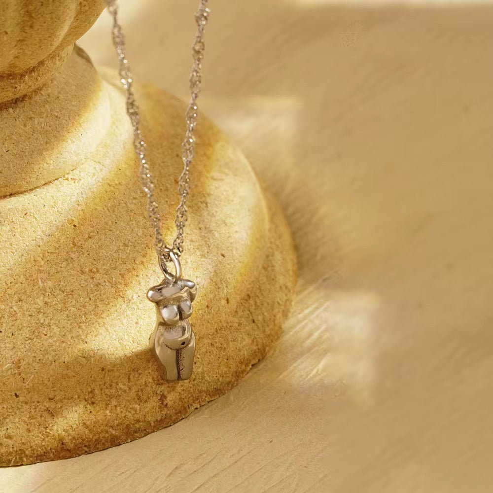 Obaasimaa Necklace | Silver
