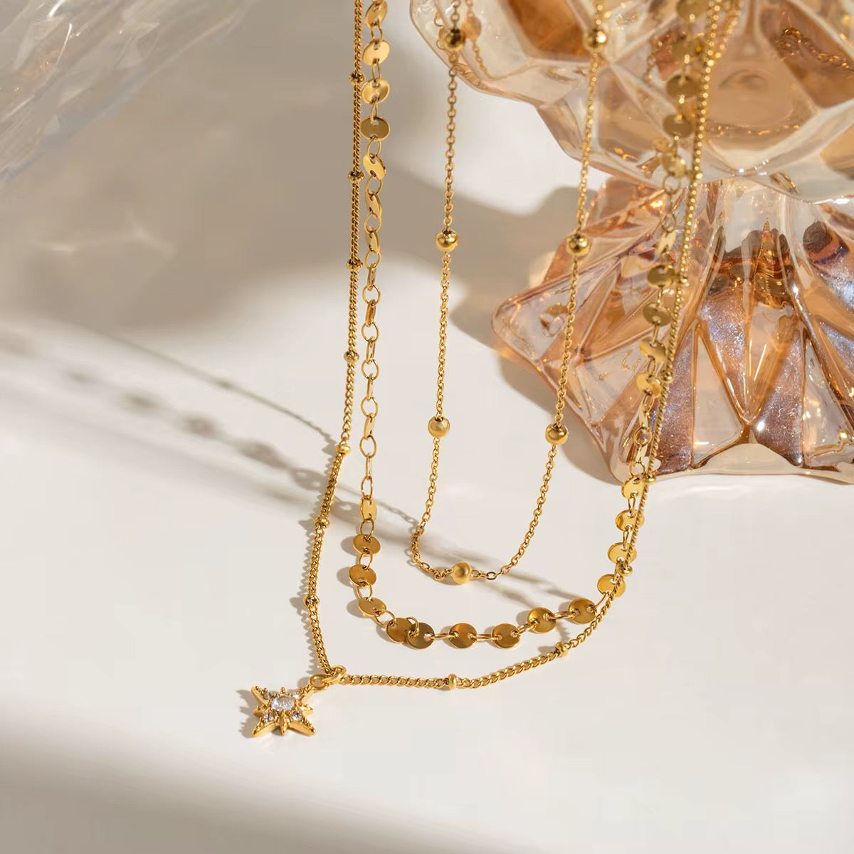 Emiko 3Layered Necklace