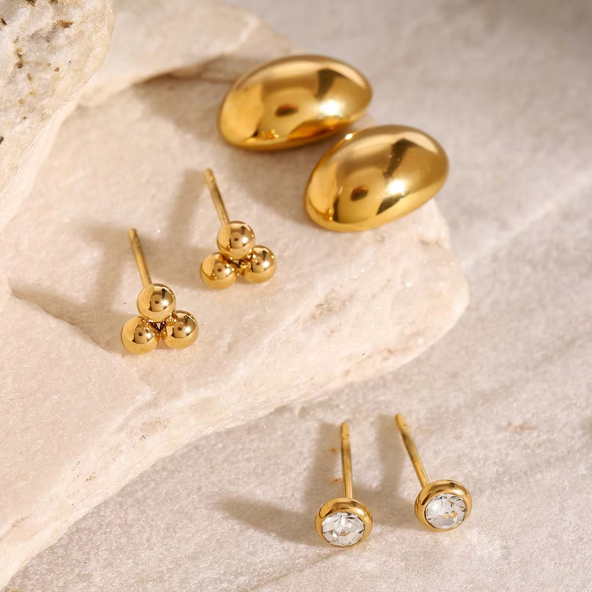 Carys 3 Set Studs
