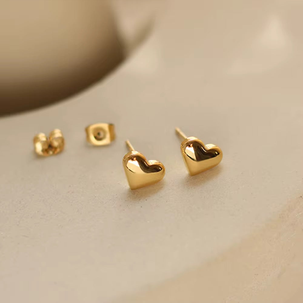Love Dainty Gold Studs