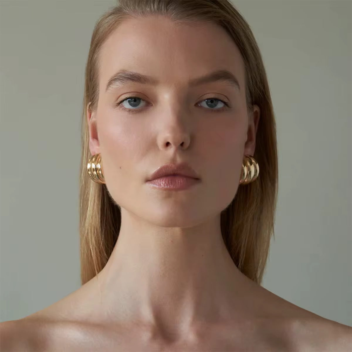 Evadne Gold Earrings