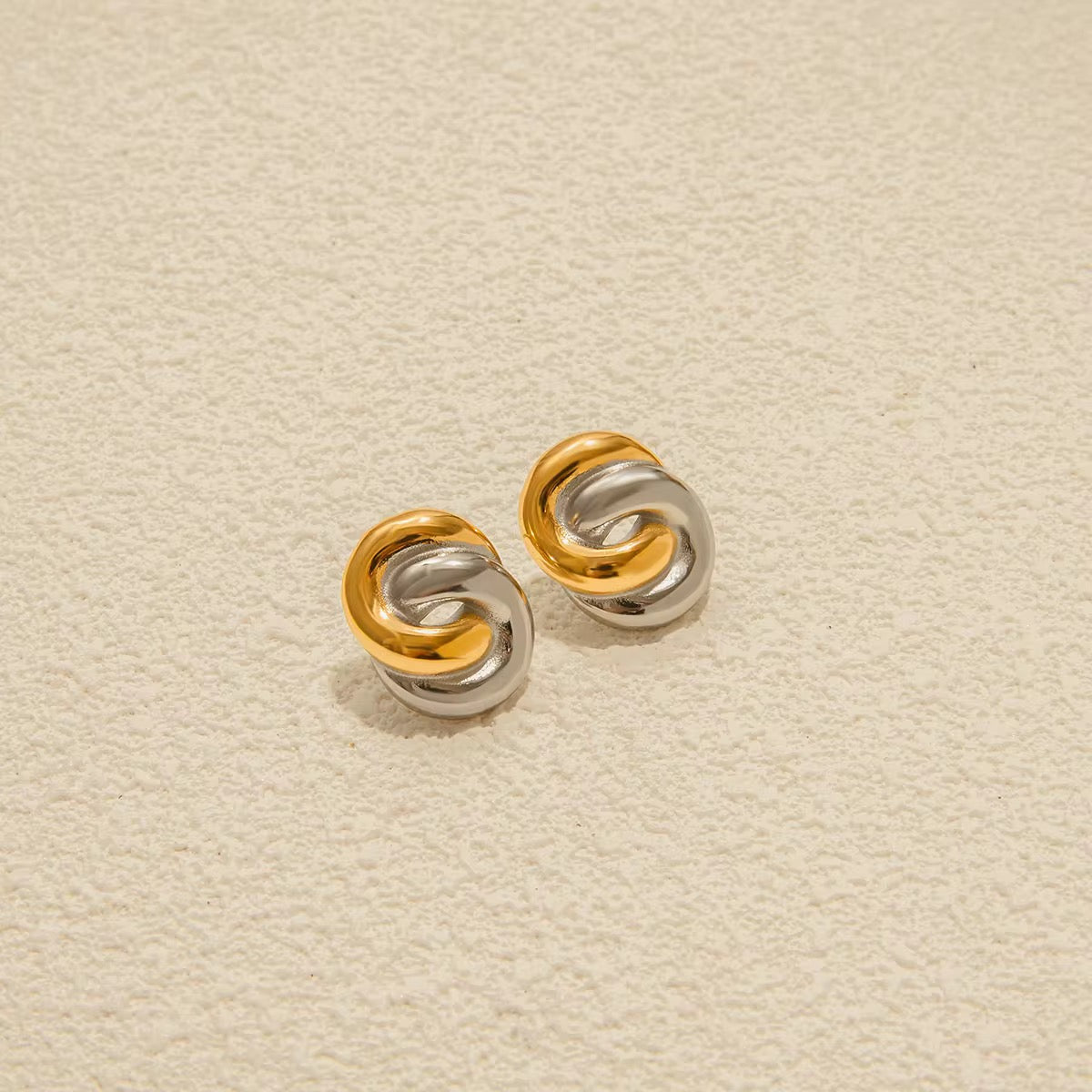 Pipper 2Tone Earrings