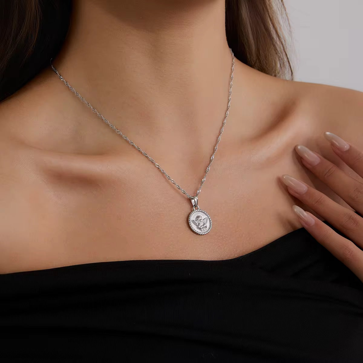 Malaika Silver Necklace