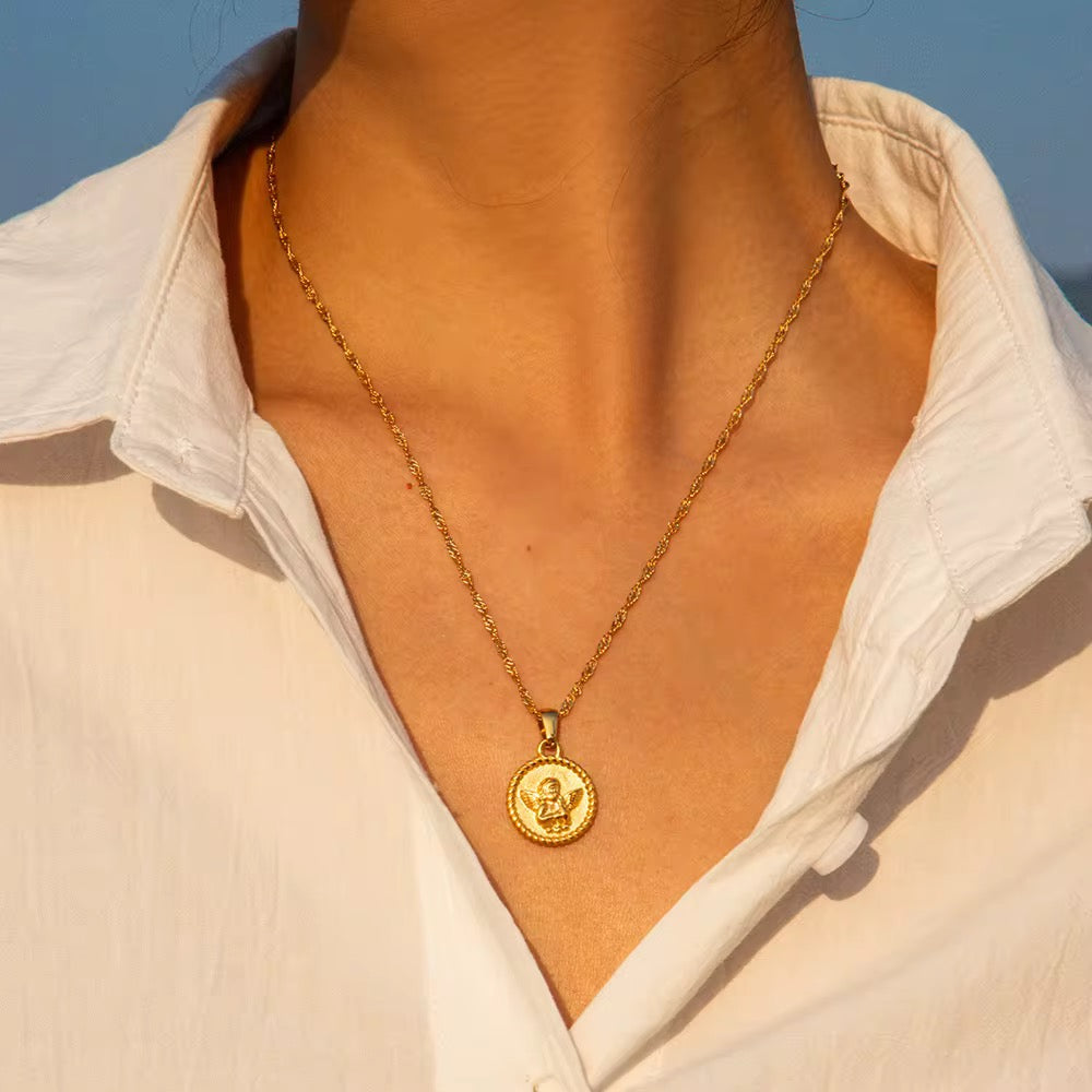 Malaika Gold Necklace | 18K Plated
